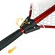 thumbnail image 5 of Greeniant Malla sin nudos con asa telescópica extensible de aluminio para red de pesca Pescar Rojo, 5 of 6