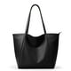 thumbnail image 1 of Bolso KALIDI de cuero vegano 16L para mujer negro, 1 of 8
