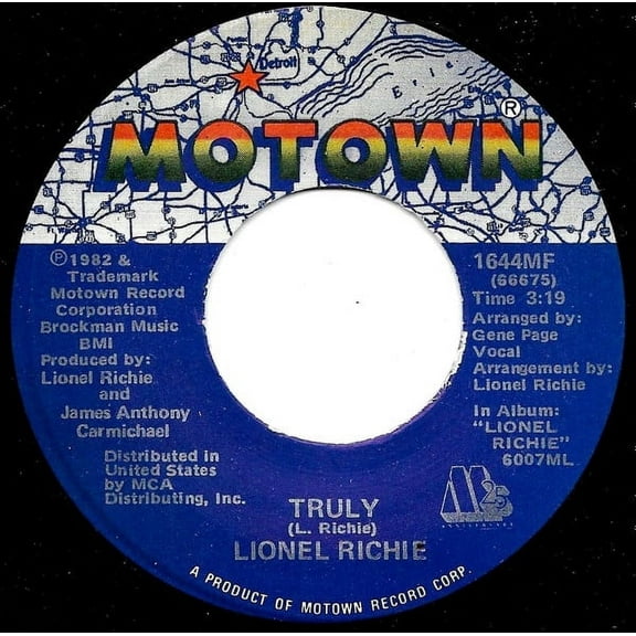 Lionel Richie – Truly (Vinyl, 7", 45 RPM)