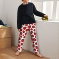 thumbnail image 5 of Hirioo Cartoon Ladybug for Teenagers' Pajama Pants Womens Lounge Pants with Pockets Pj Bottoms Pants for Men-Medium, 5 of 6