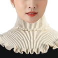 thumbnail image 2 of Yirtree Women's Turtleneck Dickey Collar Knitted Detachable Collars High Turtleneck Dickey Collar for Women Girl, 2 of 8