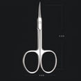 thumbnail image 2 of EXLEAF 2026 New Pointed Curved Face Design Eyebrow Scissors Trimming Fluff Scissors Beard Scissors Beauty Scissors for Eyebrow Grooming,Facial Hair Trimming,Beard Shaping,Detailed Styling., 2 of 7