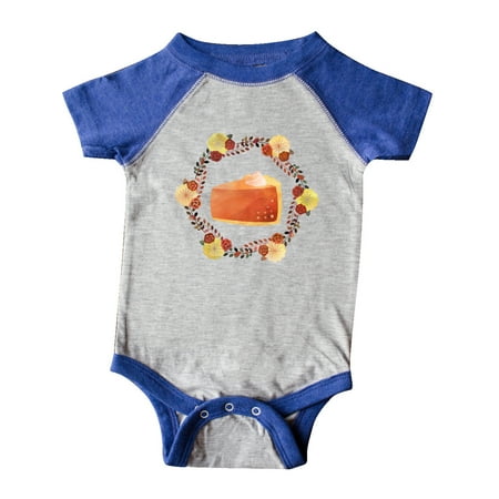 

Inktastic Pumpkin Pie and Floral Wreath Gift Baby Boy or Baby Girl Bodysuit
