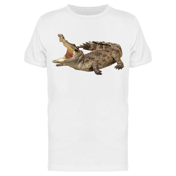 Angry, Scary, Crocodile Tee Men's -Image by Shutterstock