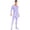 Light Purple, variant on iEFiEL Mens Shiny Smooth Jumpsuit Long Sleeve Full Body Length Bodysuit for Fitness Workout