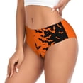 thumbnail image 2 of Balery Halloween Bats Ropa Interior de Algodón para Mujer con Dibujo – Braguitas Cómodas y Elásticas, Estilo Clásico-XX-Large, 2 of 6