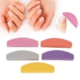 thumbnail image 3 of Nail File Block, Nail Buffer Block 5Pcs Fine Sanding Portable Sponge Plastic Board  For Salon, 3 of 8
