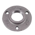 thumbnail image 1 of 1 Inches Malleable Iron Pipe Flange, Industrial Pipe Flanges For Threaded Black Pipes And Fittings, 1 of 4