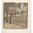 thumbnail image 2 of Carl Moll 20x22 Gold Ornate Framed and Double Matted Museum Art Print Titled - Ver Sacrum 1903 15 271 Houses on the High Waiting, 2 of 4