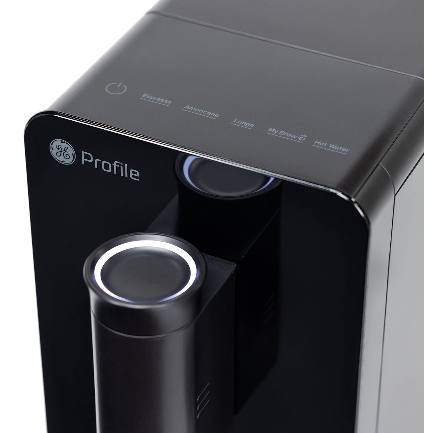GE Profile Automatic Espresso Machine, One-Touch Brew (Black)