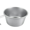thumbnail image 2 of Cuenco para acampar Soledad de acero inoxidable 304 450ml Utensilios de senderismo, 2 of 3