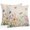 SkyBlue LightGreen Beige, variant on Throw Pillow Covers 18x18 Inch Set of 2, Wildflowers Waterproof Outdoor Pillow Covers, Spring Country Tulip Butterfly Floral Leaf Decorative Cushion Pillowcases for Couch, Sofa, Bed, Garden, Patio