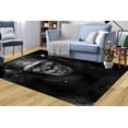 thumbnail image 3 of Stair Rugs, Office Rug, Old Monkey Poster Rugs, Indoor Rug, Old Monkey Rug, Animal Rug Non-Slip Carpet Rug, Animal Rug, Cute Rugs, Black Rug, 2.6'x9.2' - 80x280 cm, 3 of 8