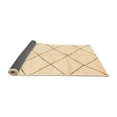 thumbnail image 2 of Ahgly Company Indoor Rectangle Solid Orange Modern Area Rugs, 7' x 10', 2 of 4