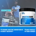 thumbnail image 4 of Evlution Nutrition Creatine 5000 - Supports Faster Recovery, Lean Muscle Growth & Performance - Pre & Post Workout Powder - 5000mg Pure Creatine Monohydrate Per Serving - 100 Servings - Unflavored, 4 of 7