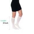 thumbnail image 7 of Over The Calf Socks for Men and Women Ecru 3 PAIRS Boot Socks Size 9-11, 7 of 7
