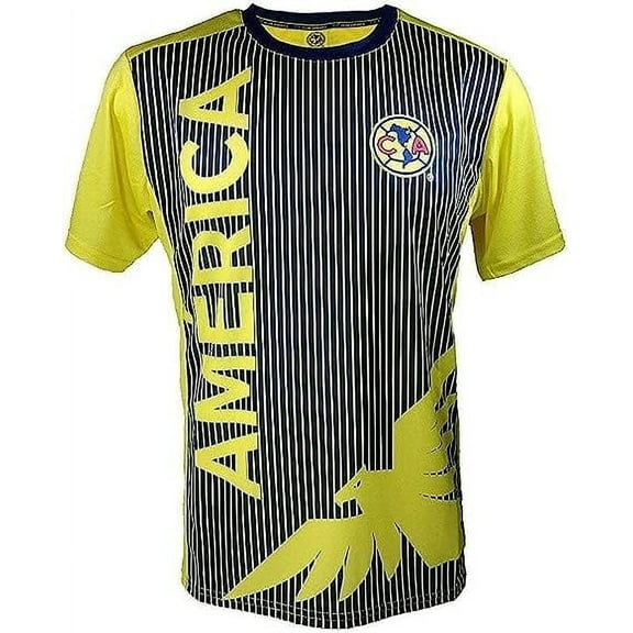 Club America Official Soccer Poly Jersey Icon Sports Soccer Jersey Shirt -011 Small