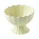 thumbnail image 3 of Cuenco de postre, copa, elegante y creativo recipiente para ensalada, recuerdo de fiesta, decoración de cerámica beige, 3 of 9