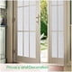 thumbnail image 3 of Cateissary Película de ventana esmerilada para el hogar, oficina, Hotel, Control de calor, pegatina de privacidad, filtración de sol, películas Tratamientos de ventanas Blanco 30*200cm, 3 of 6