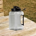 thumbnail image 1 of Botella de agua grande shamjiam 2400ml a prueba de fugas Gris, 1 of 8