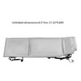 thumbnail image 3 of ToppiJoy Portable Waterproof RV Caravan Roof Cover with Hooks, Foldable Camper Roof Cover for Caravans, Campers, Buses  21.32 * 9.84ft(Silver), 3 of 18