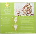 Wilton PreBuilt Townhouse Tidings Christmas Gingerbread Kit, 6Piece