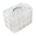 thumbnail image 3 of Caja de almacenamiento para zapatos de perro, organizador de zapatos con compartimentos desmontables, resistente, multifuncional, de gran capacidad. 245 x 17 x 18 cm, 3 of 7