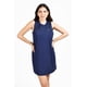 thumbnail image 1 of Vestido Roman Fashion detalle bordado calado Juvenil Azul Marino Talla G, 1 of 5