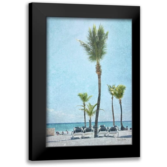 Murdock, Ramona 11x14 Black Modern Framed Museum Art Print Titled - Palm IV