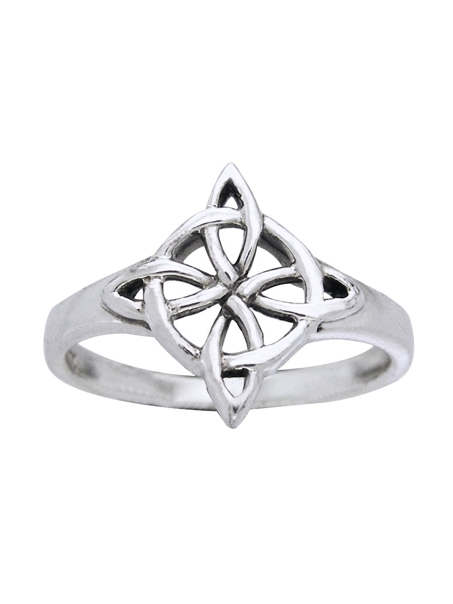 Sterling Silver Celtic Quaternary Good 