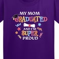 thumbnail image 4 of Inktastic My Mom Graduated and I'm Super Proud Youth T-Shirt, 4 of 5