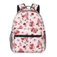 thumbnail image 1 of Easygdp Valentine's Day gnome Mochila Ergonómica Versátil para Laptop - Múltiples Bolsillos, Correas Ajustables, Unisex para Escuela, Viajes y Actividades al Aire Libre-One Size, 1 of 5