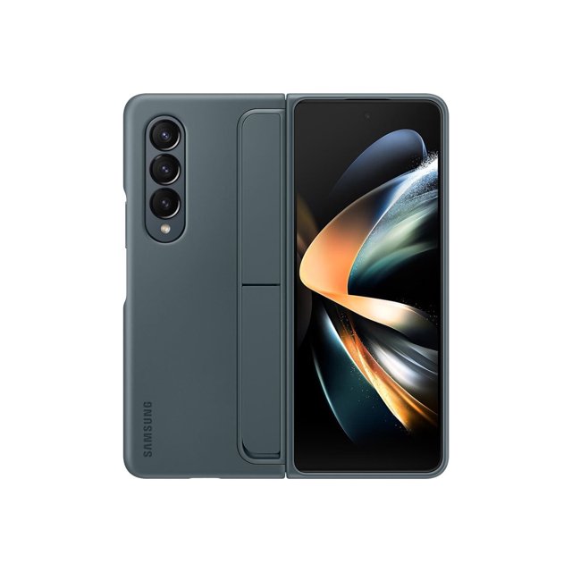 Samsung EF-OF93P - Funda Tipo Libro para Celular - Gris-verde - para Galaxy Z Fold4