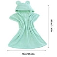 thumbnail image 3 of TOPRenddon Hooded Towel for Kids 28 x 32 Inch Middle Size Kids Bath Towel for 3-10 Yrs Soft Kids Hooded Bath Towel Absorbent and Kids Bathrobe Blanket for Boys Girls, 3 of 6
