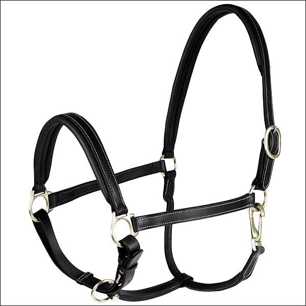 X Full Horze Horse Soft Leather Double Stitched Largo Halter Neck Straps Black Com - Leather Neck Collar For Horses X Full Horze Horse Soft Leather Double Stitched Largo Halter Neck Straps Black Com - Leather Neck Collar For Horses