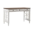 thumbnail image 2 of Liberty Furniture Magnolia Manor Home Office L Writing Desk Space Saving - White, 2 of 5