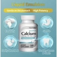 thumbnail image 4 of HealthA2Z Liquid Calcium 600mg With Vitamin D3 Softgels - Bone & Teeth Health - 100 Count, 4 of 7