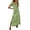 Robes d'Été 9-Vertes pour Femmes, variante sur UPPADA Robe Maxi à Col en V pour Femme, Imprimé Floral, Robe d'Été Décontractée à Manches Courtes, Style Bohème, Robe de Plage avec Fente Latérale, Robe de Cocktail pour Fête, Robe de Bureau Blanche, G