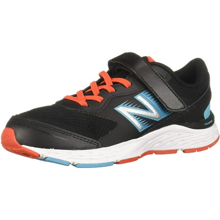 

New Balance Kids 680 V6 Hook and Loop Running Shoe Infant 0-12 Months 4 Infant Black/Ghost Pepper/Virtual Sky