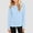 Light Blue, variant on OGLCCG Long Sleeve Shirts for Girls Plain Crew Neck Stretchy Basic Layering Tops Lightweight Fall Winter Outfits Size 1-13 Years