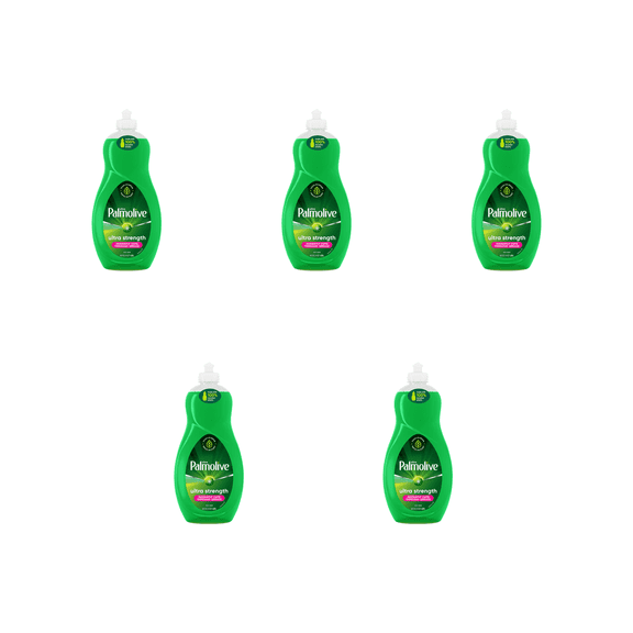 Palmolive Ultra Strength Original Dish Liquid – 5 Pack bottles  (16 fl oz x 5 )