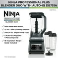 thumbnail image 4 of Ninja Professional Plus Blender DUO with Auto-iQ and Nutrient Extraction – OPEN BOX – Tested & Guaranteed, 4 of 7