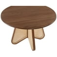 thumbnail image 4 of Meridian Furniture Butterfly Brown Dining Table, 4 of 7