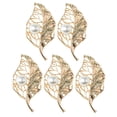 thumbnail image 1 of 5 Piezas de Botones Flatback Elegante en Forma de Hojas de Aleación Conveniente Zulema Encantos de la hoja de perla, 1 of 8