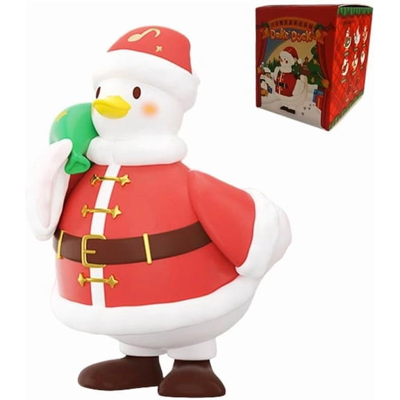 Dake Duck Christmas Series Blind Box Figures 1PC Cute Collectible Toys Home Decorations, Holiday Birthday Gifts