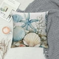 thumbnail image 2 of JEUXUS Nautical Coastal Throw Pillow Covers Ocean Themed Pillows Case Soft Cushion Covers for Outdoor Sofa Home Decor, 2 of 5