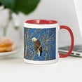 thumbnail image 3 of CafePress - Magnificent Bald Eagle Mug - 11 oz Ceramic Mug - Novelty Coffee Tea Cup, 3 of 4