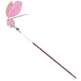thumbnail image 1 of Cat Wand Toy Interactive Funny Bells Fake Feathers Pet Stick Toy Cat Teaser, 1 of 10