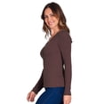 thumbnail image 2 of Blusa Ilusión 43860 cafe XG, 2 of 4