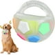 thumbnail image 1 of Tough Durable Ball Toy for Aggressive Chewers Ball in Bottle Strong Rubber Football Dog Chew Fetch Toy for Medium Large Breeds, 1 of 7